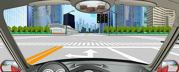 2014安全文明驾驶科目四模拟考试36